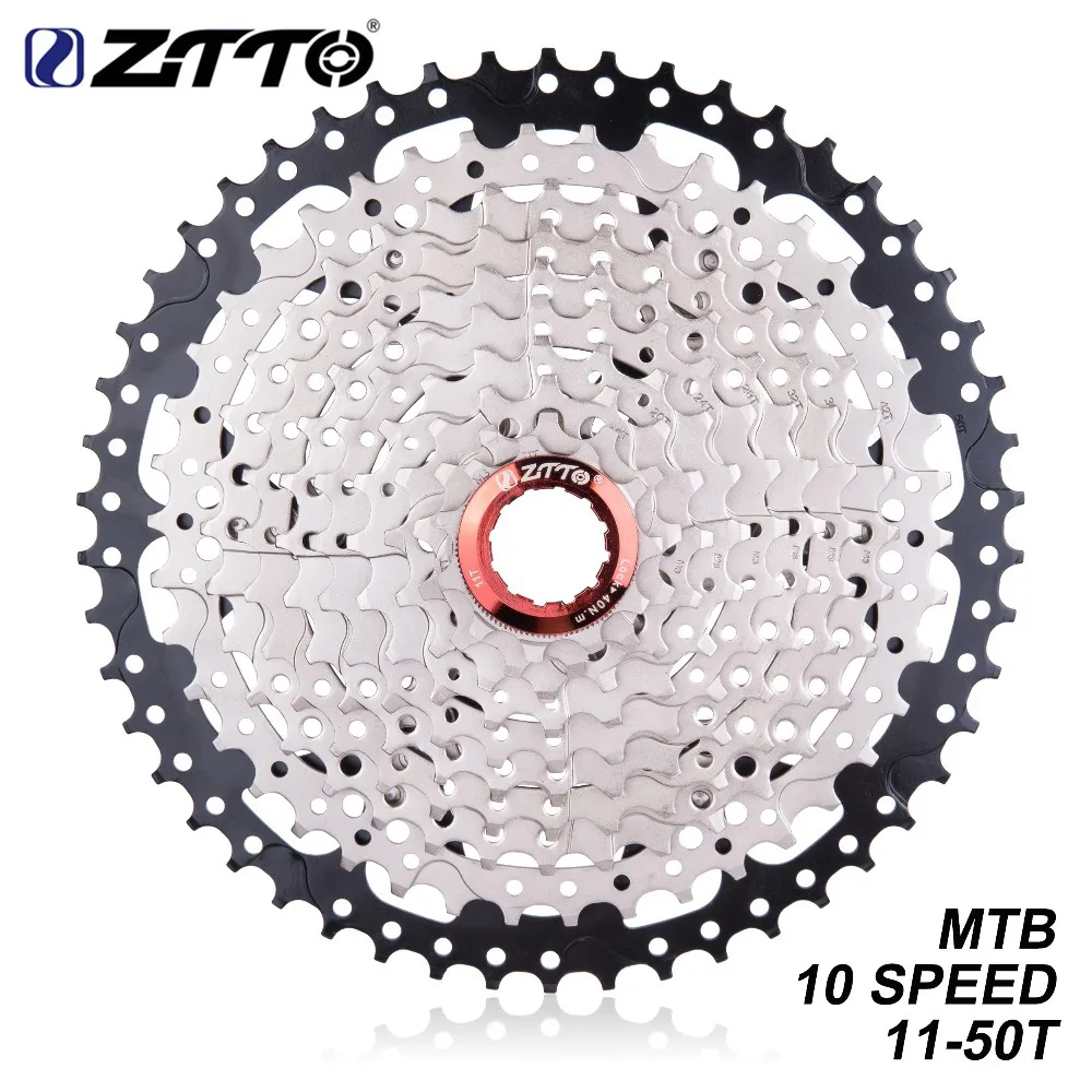 ZTTO MTB10 speed 11-50T Звездочка для горного велосипеда Аксессуары маховик Совместимость: