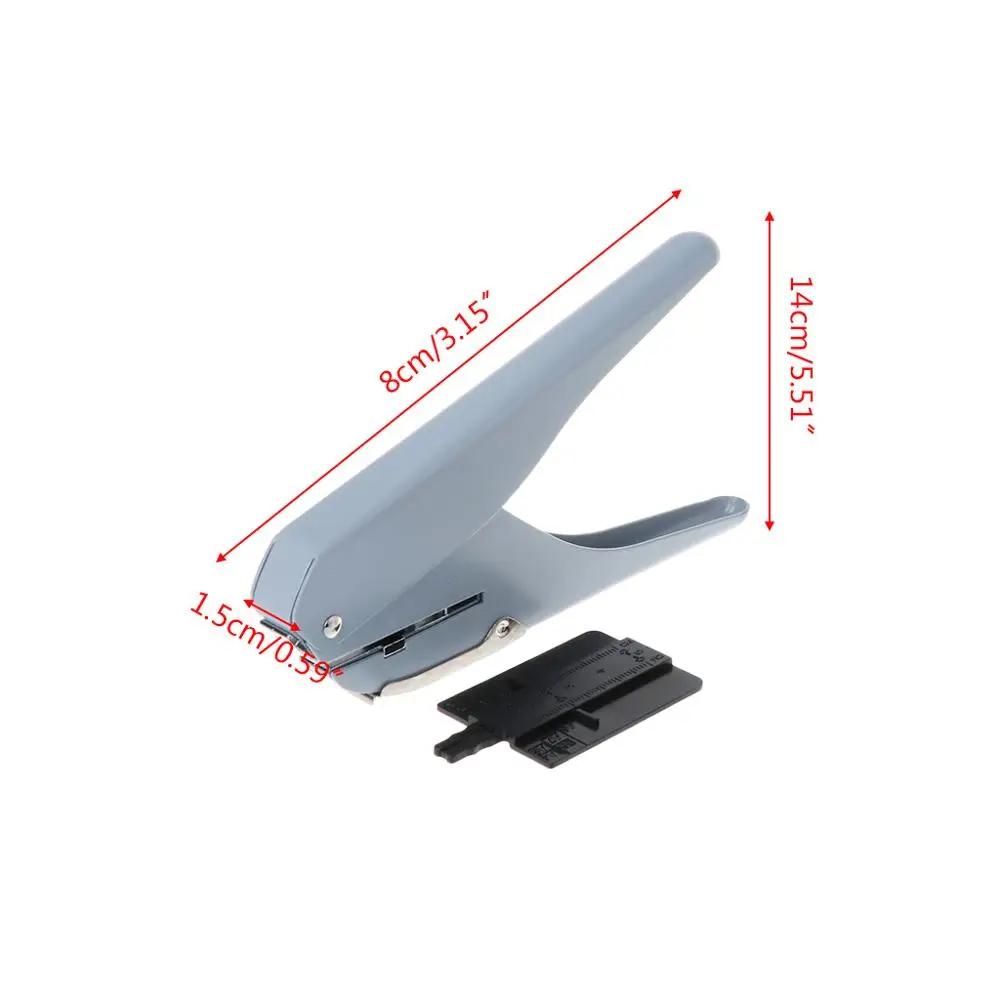 

Mushroom Hole T-type Office Punches Paper Cutter Loose Sheet DIY School Supplies Scrapbooking Puncher Binding Holes
