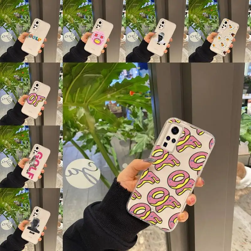 

Tyler Creator golf Phone Case Transparent For VIVO Y 97 93 85 81 75 73 71 70 69 67 66 55 53 50 52 51 30 20 19 S E Mobile bags