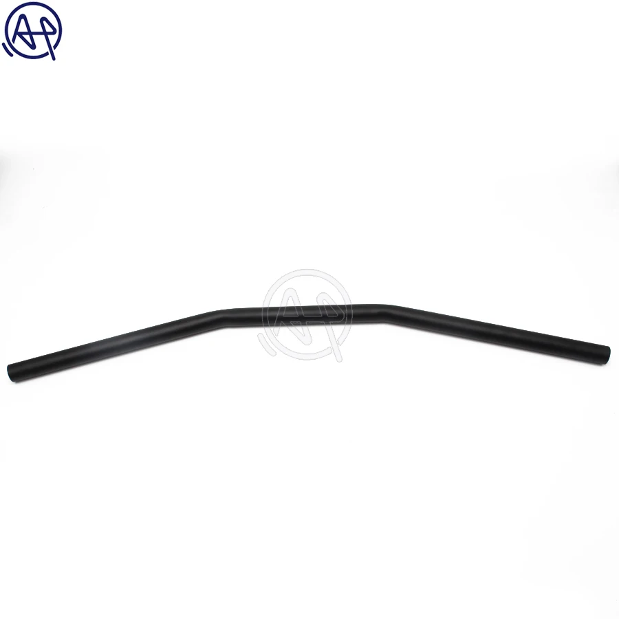 Черный/Хромированный мотоциклетный руль 1 дюйм 25 мм черная прямая тяга для Honda