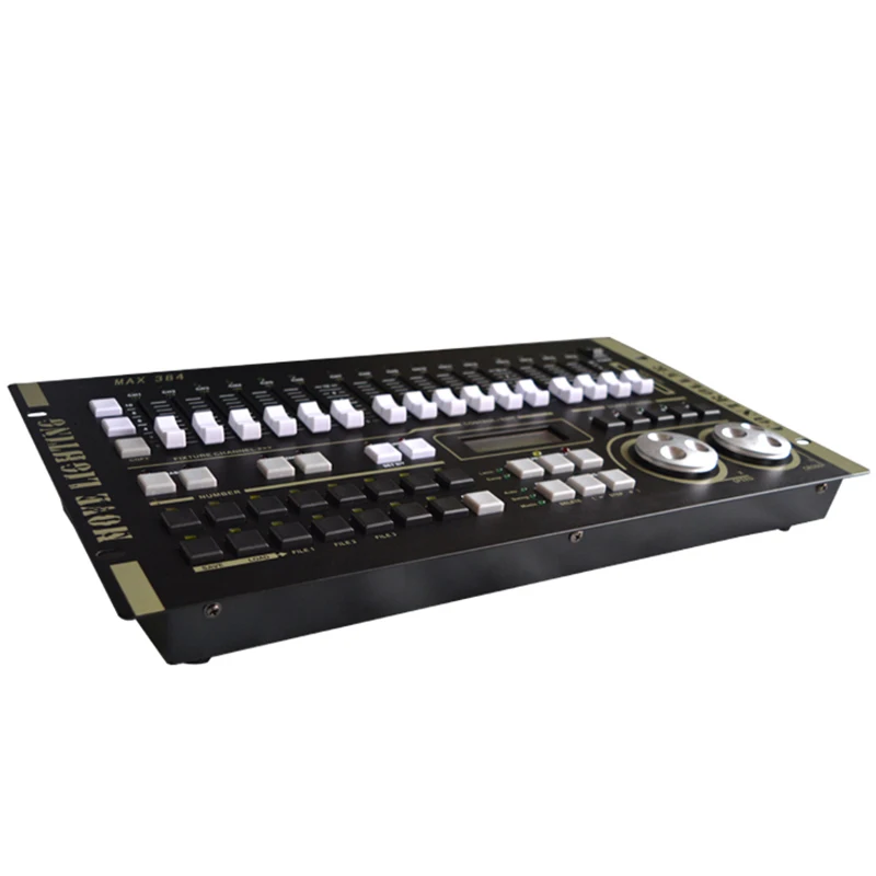 Max 384 DMX контроллер с встроенной программой Master консоль для XLR-3 Led Par Beam движущаяся