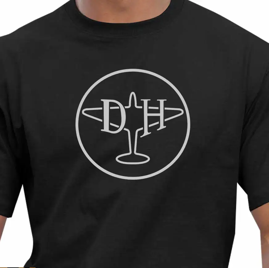 

Hot Sale 100% cotton Classic de Havilland T-Shirt Summer Style Tee shirt