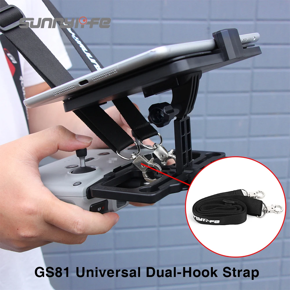 

Sunnylife GS81 Universal Dual-Hook Strap Adjustable Length High Strength Durable Multiple Usage Camera Accessories