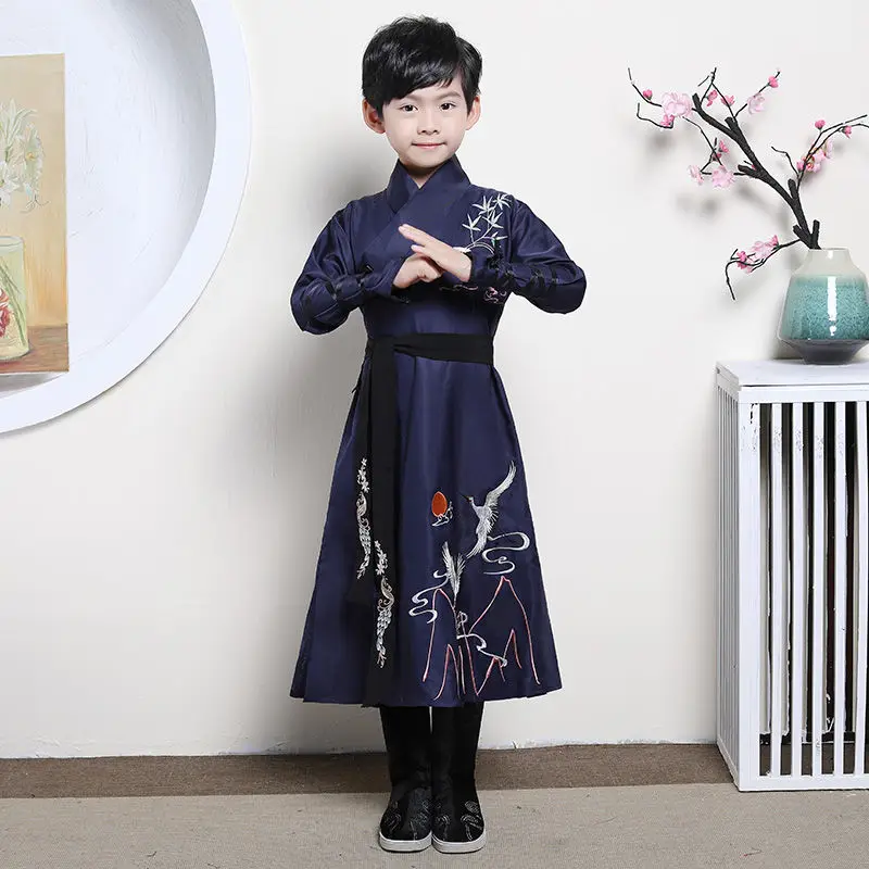 Hanfu платье детский Традиционный китайский национальный костюм народная древняя