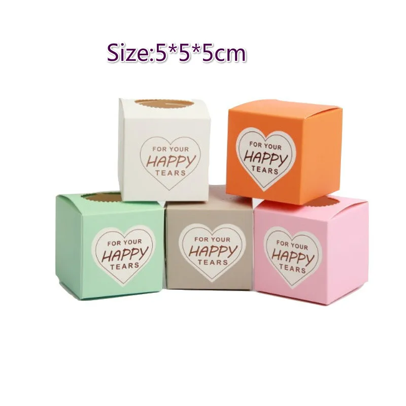 Коробка для салфеток лица розовый оранжевый зеленый серый цвет квадратные