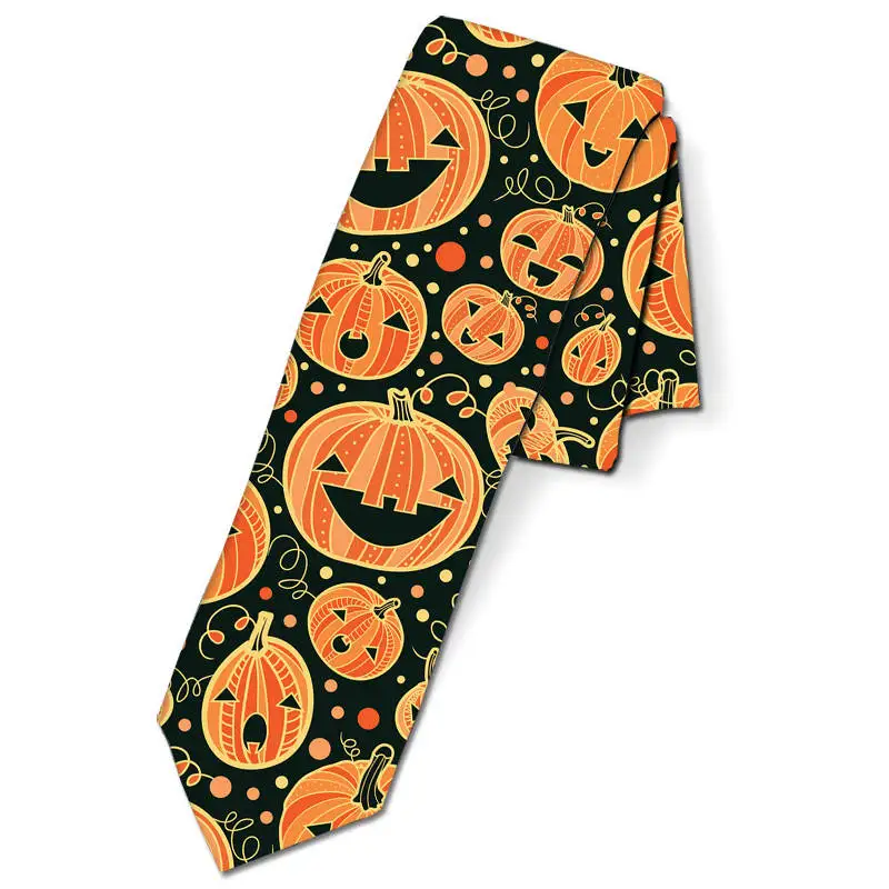 Модный мужской галстук с животным принтом мультяшная утка Тонкий