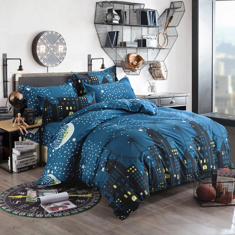 Оптовая продажа Модный зимний комплект постельного белья роскошные королевские