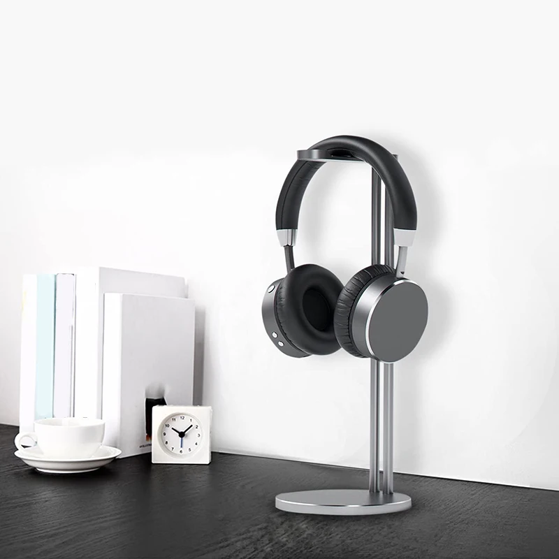

Headphone Stand Holder,Universal Aluminum Alloy Gaming Headset Earphone Holder Table Desk Display Rack