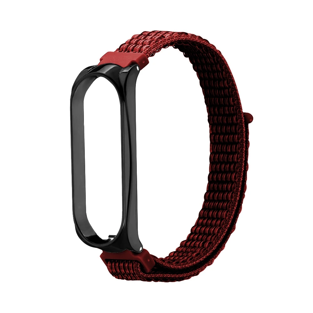 Mi band 4 ремешок нейлоновый холст ремешок для Xiao mi band 4 Смарт часы браслет аксессуары для mi Band 4 mi 4 Pulseira