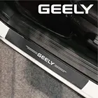 4 шт. наклейки на пороги автомобильной двери из углеродного волокна для GEELY GC6 GC9 EMGRAND EC7 EC8 CK ATLAS CK2 CK3 GT автомобильные аксессуары