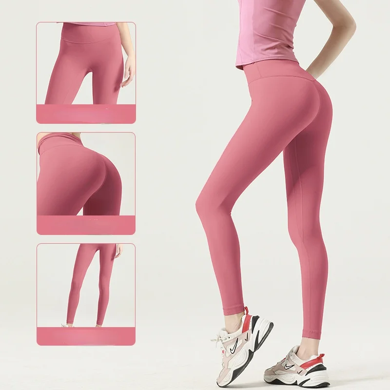 

Sexy Yoga Pants Push Up High-Waisted Pants Fintness Running Sports Leggings Tights Breathable Full Leggins Female Gym Clothing