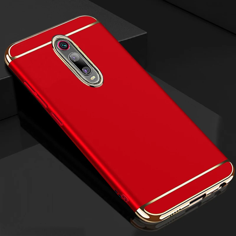 red Kainuen жесткий пластиковый телефон назад etui, coque, чехол, чехол для xiaomi mi 9 t pro mi 9 t 9 t mi 9 t 9tpro my для xio mi аксессуары - Цвет: red
