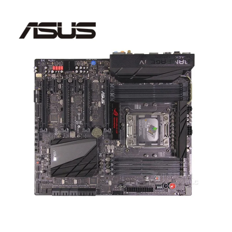 Для ASUS Rampage IV Black Edition оригинальная б/у настольная X79 X79M 2011 розетка LGA Core i7 LGA2011 DDR3