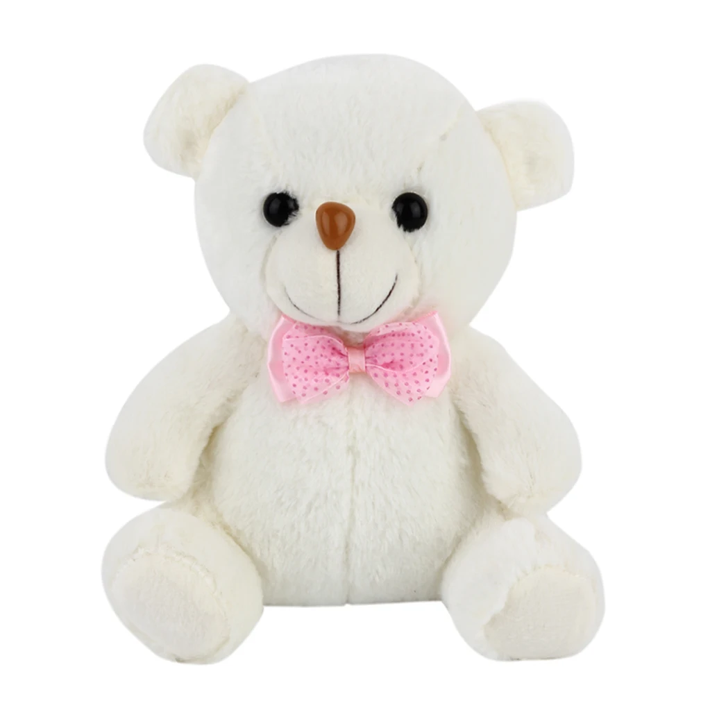 

Hot! Super Cute 20cm Lovely Soft LED Colorful Glowing Mini Teddy Bear Plush Toy Stuffed Plush Toy Gifts For Birthday New Sale