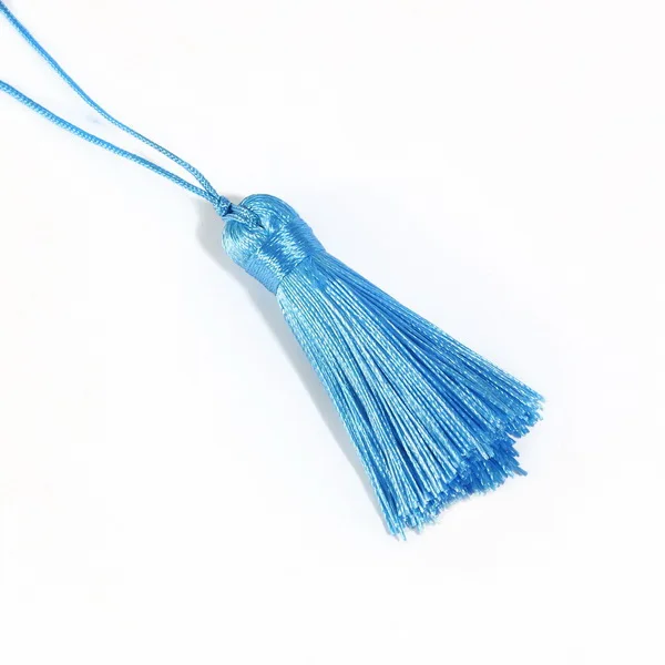 12-5.5cm 1 шт. хлопок нить ткань кисточкой DIY кулон ювелирный браслет для изготовления ключей бахрома отделка Ремесло кисточки Швейные аксессуары - Цвет: 12-5.5cm