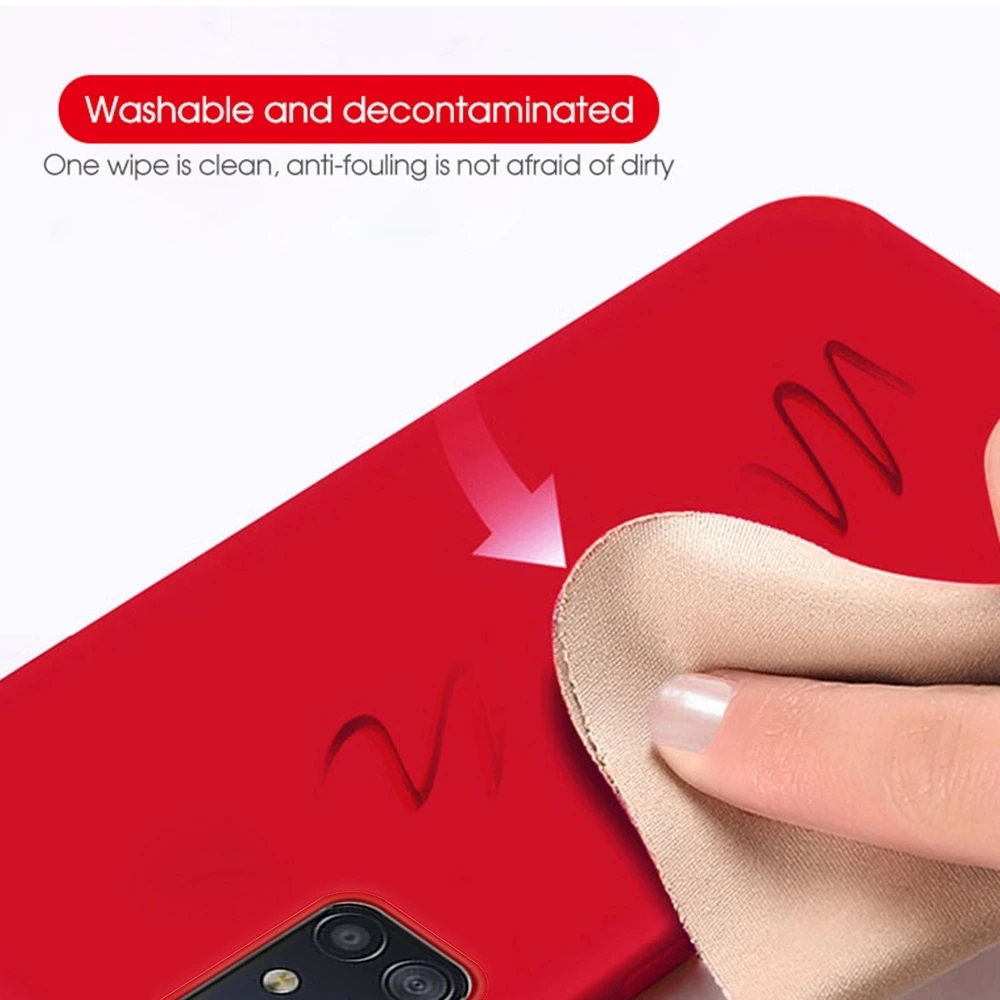 

For Samsung S21 Case Luxury Liquid Silicone Soft Phone Cases For Samsung Galaxy S21 Ultra Solid Color Cover For Galaxy S21 Plus