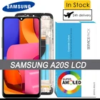 100% оригинальный 6,5 ''ЖК-дисплей с сенсорным экраном дигитайзер для Samsung Galaxy A20s A207 A2070 Фотоэлементы запасные части