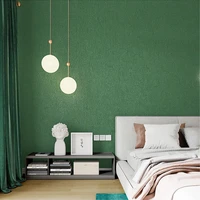 modern american plain solid color dark green wall paper nordic style living room bedroom clothing store wallpaper for walls