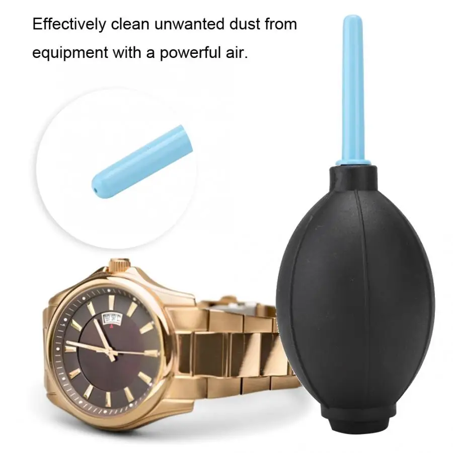 Часы пыли воздуходувки очистки наручные часы очиститель деталей резиновый