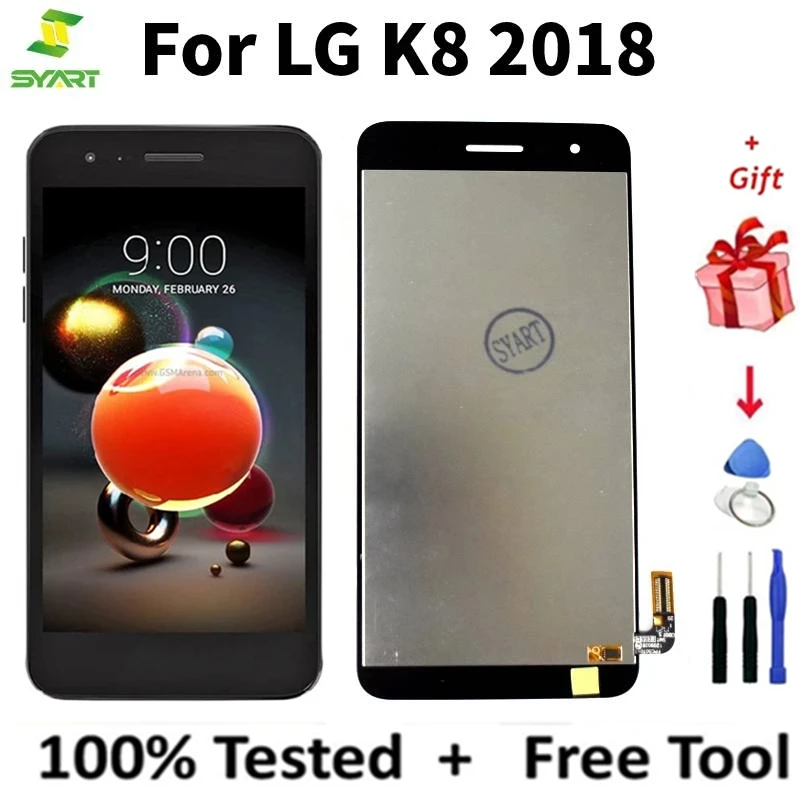 ЖК-экран для LG K8 2018 SP200 MX210 MX210HM 2 Plus ЖК-дисплей цифровой преобразователь экрана в