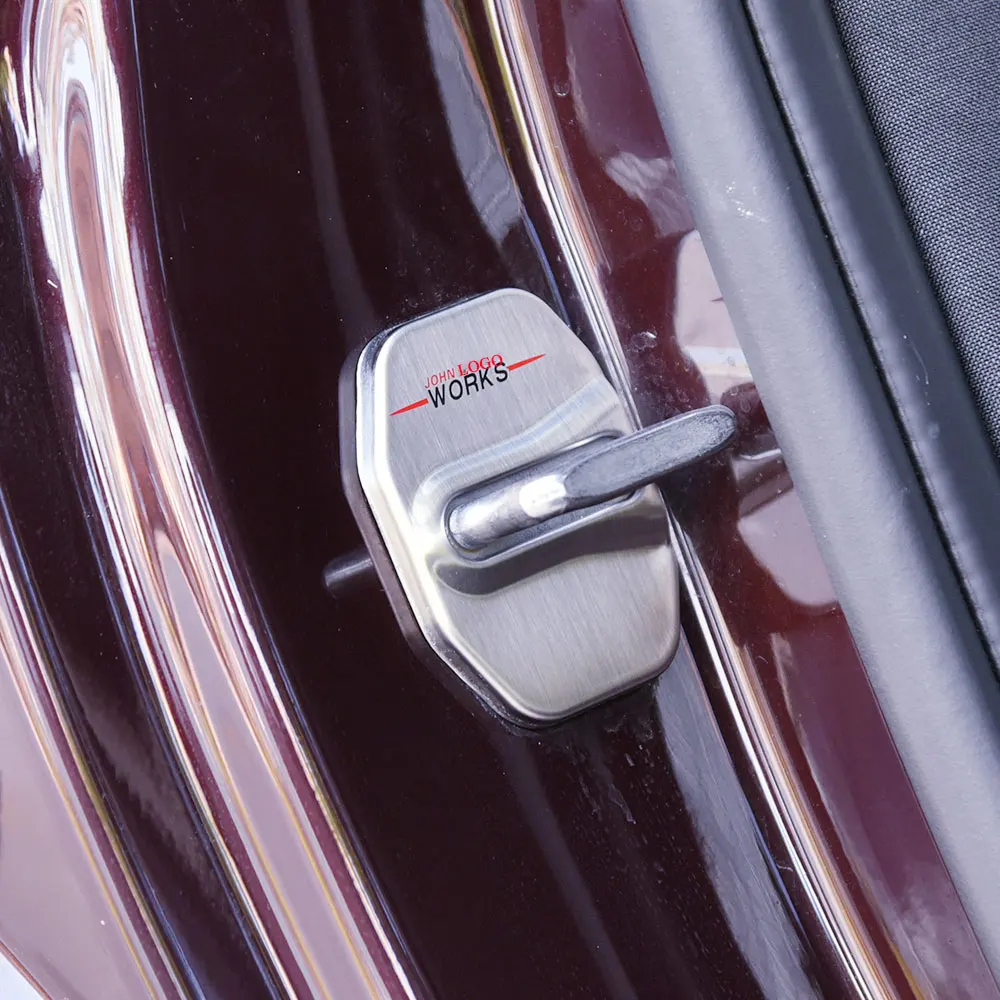 Крышка дверного замка автомобиля для BMW MINI Cooper R60 R61 R Series JCW Countryman PACEMAN эмблема