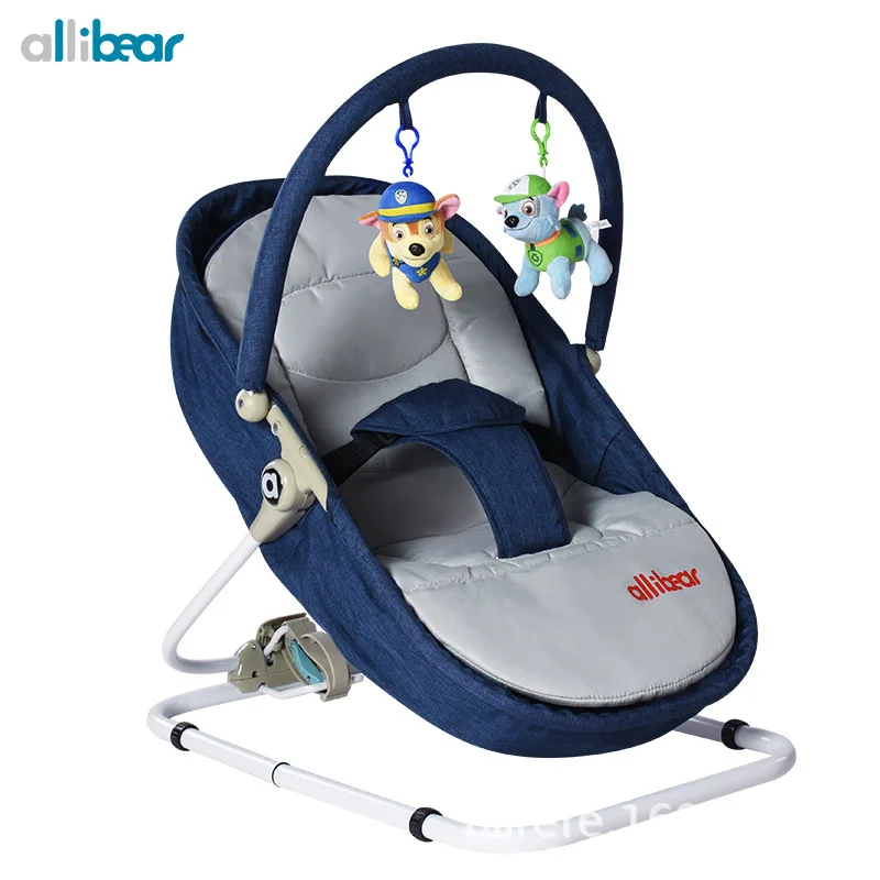 Кресло качалка для детей ясельного возраста металлическое кресло колыбель