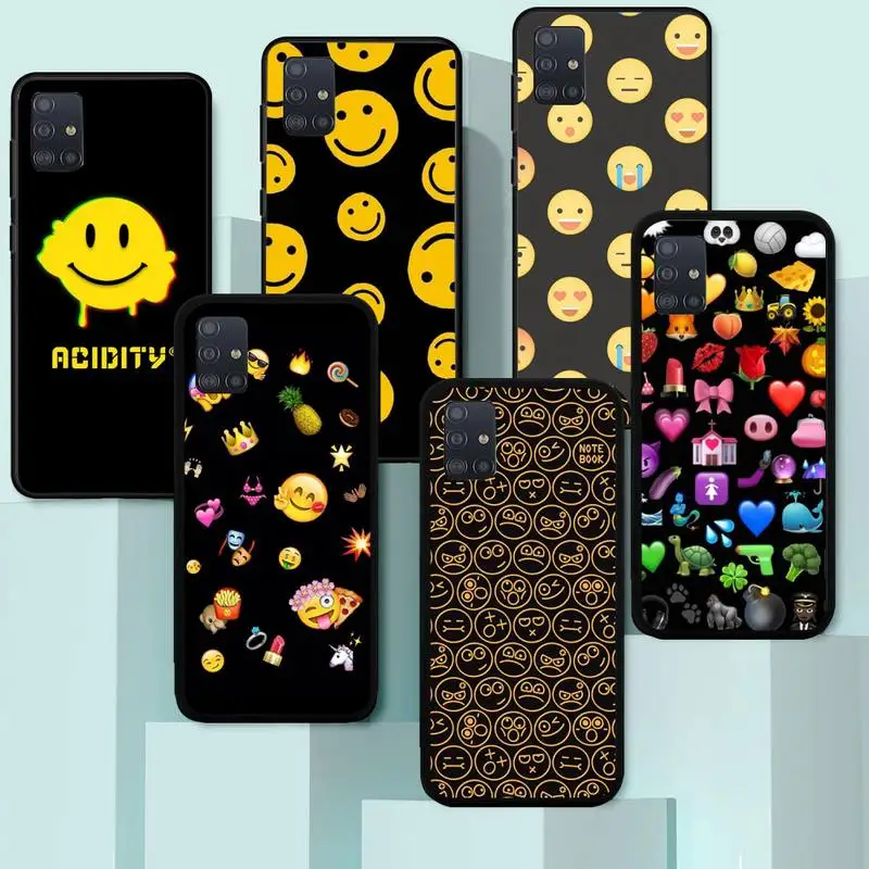 

Matte Back Cover Cute cartoon Phone Case for Samsung A71 A80 A91 A01 A02 A11 A12 A21 A31 A32 A20E cover coque