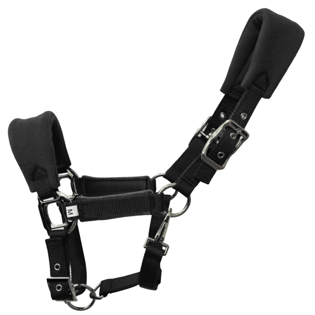 

Soft Removable Riding Equipment Equestrian Adjustable Strap Horse Halter Thicken Bridle Detachable Headcollar Sponge Pad