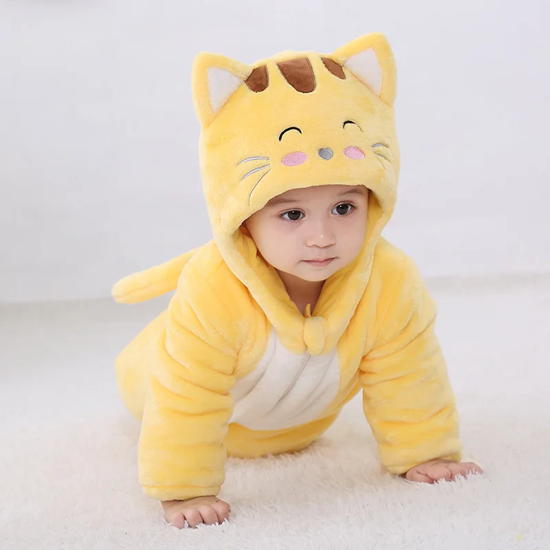 Детский комбинезон унисекс костюм для новорожденных зимняя толстовка с