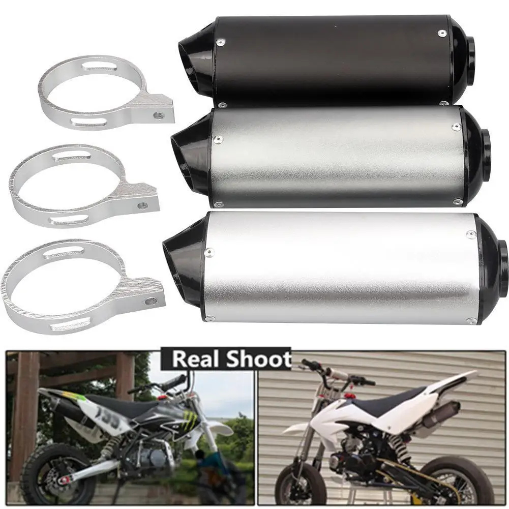 

Car Exhaust Pipe Muffler Tail Pipe High Quality Universal Length Alloy Aluminium 250mm J5B5