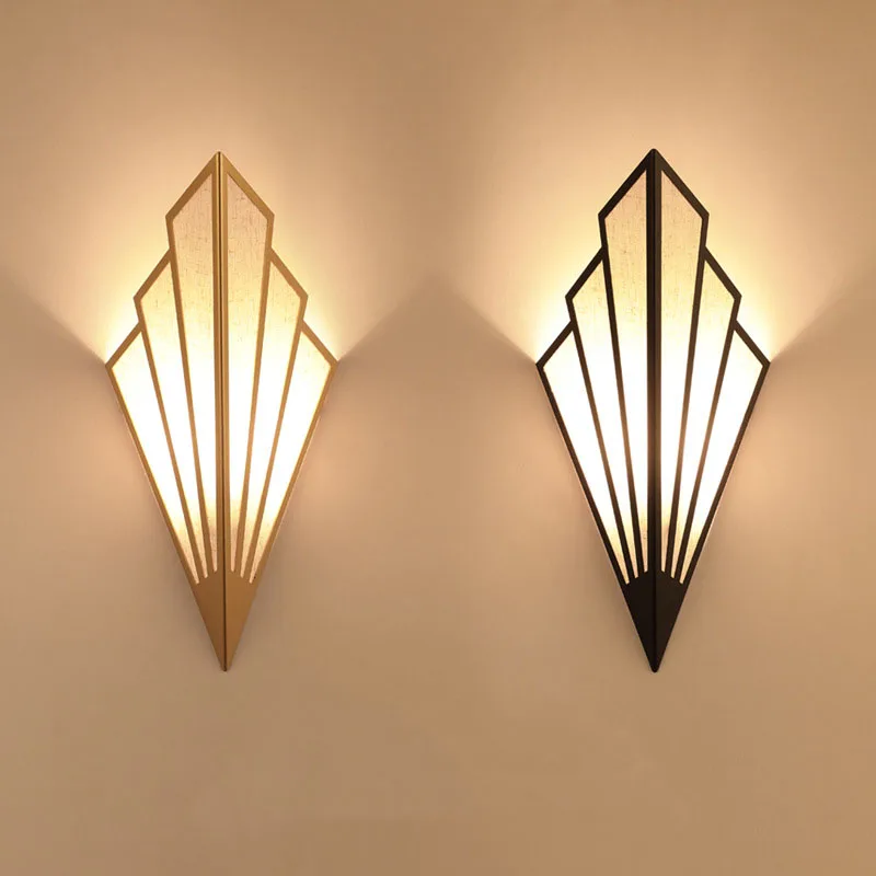 

Indoor LED Wall Lamp Corridor Aisle Staircase Lamp Bedroom Hotel Bedside Wall Lamp Creative Shaped Wall Lamp E14