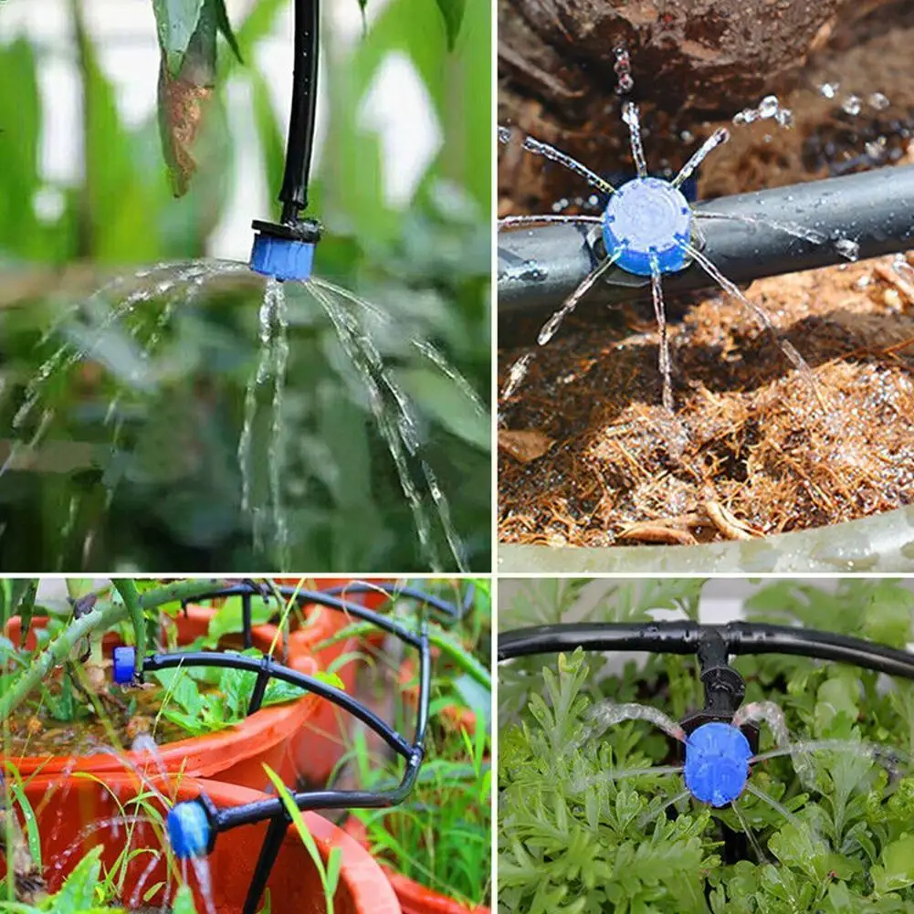 

Special Wholesale Water Saving 8 Hole Can Be Closed Dripper Tool Evenly Anti-blocking Drip Irrigation Easy Sprinkler Irriga Q8x7