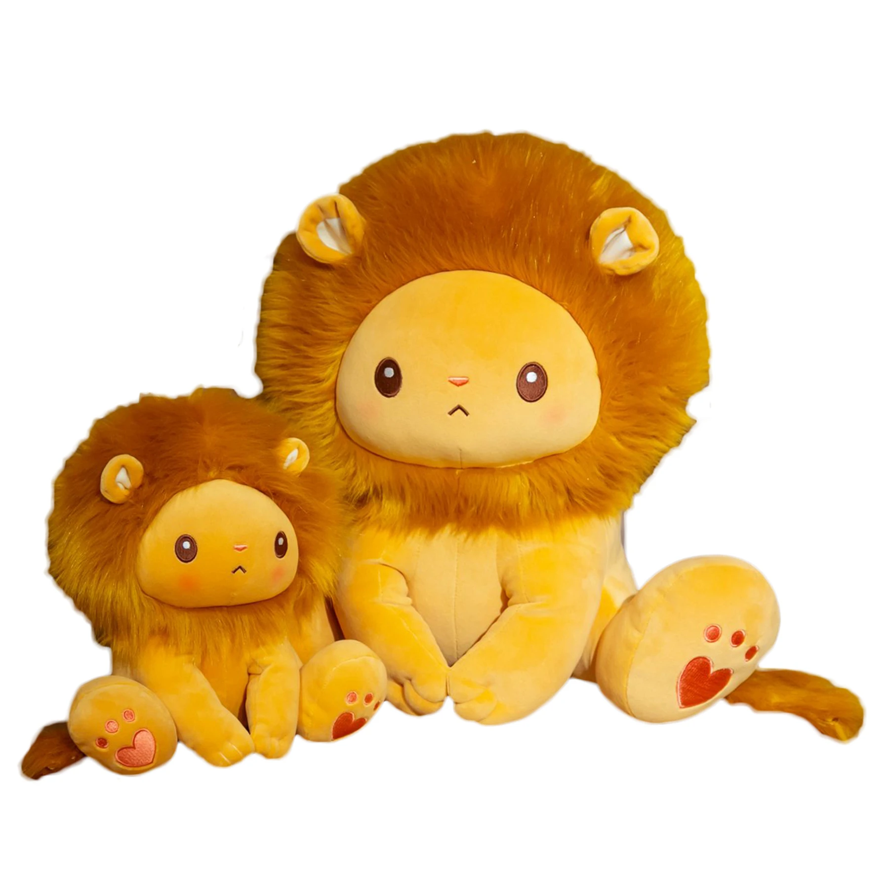 25/40cm High Quality Cute Sitting Lion King Plush Toy Cartoon Stuffed Animal Doll Soft Pillow Childlren Birthday Christmas Gift | Игрушки и