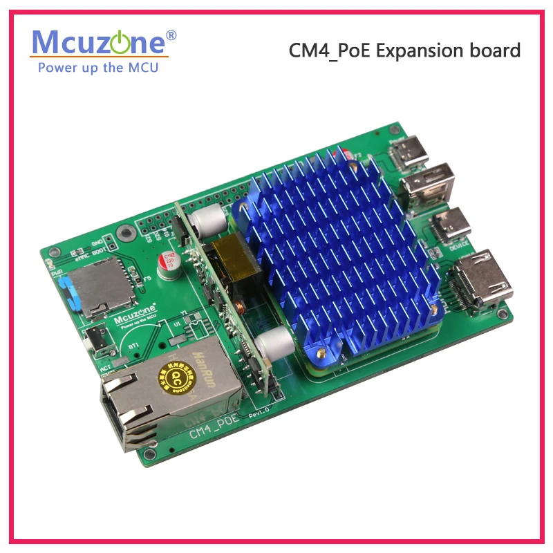 

CM4_PoE Expansion board Raspberry Pi Support all RPi CM4 Support Poe power