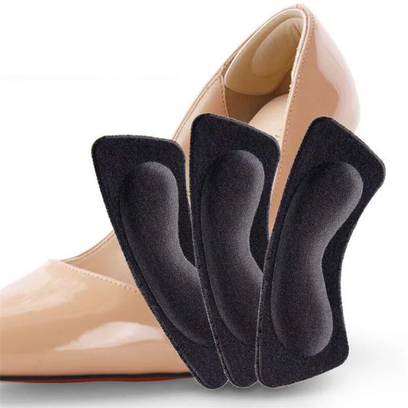

Hot sales 5Pair Sticky Fabric Shoe Back Heel Inserts Insoles Pads Cushion Liner Grips Shoes Pads Anti-slip Inserts Heel sticker