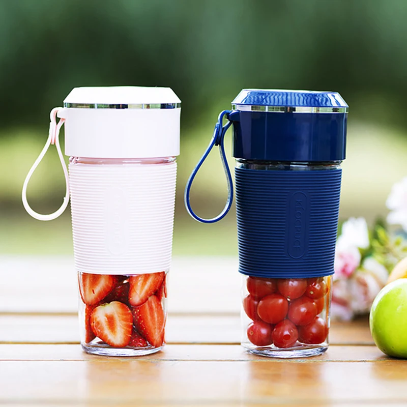 

Mini Portable Electric Fruit Juicer USB Rechargeable Smoothie Maker Blender Machine Sports Bottle Juicing Cup Juice Blender