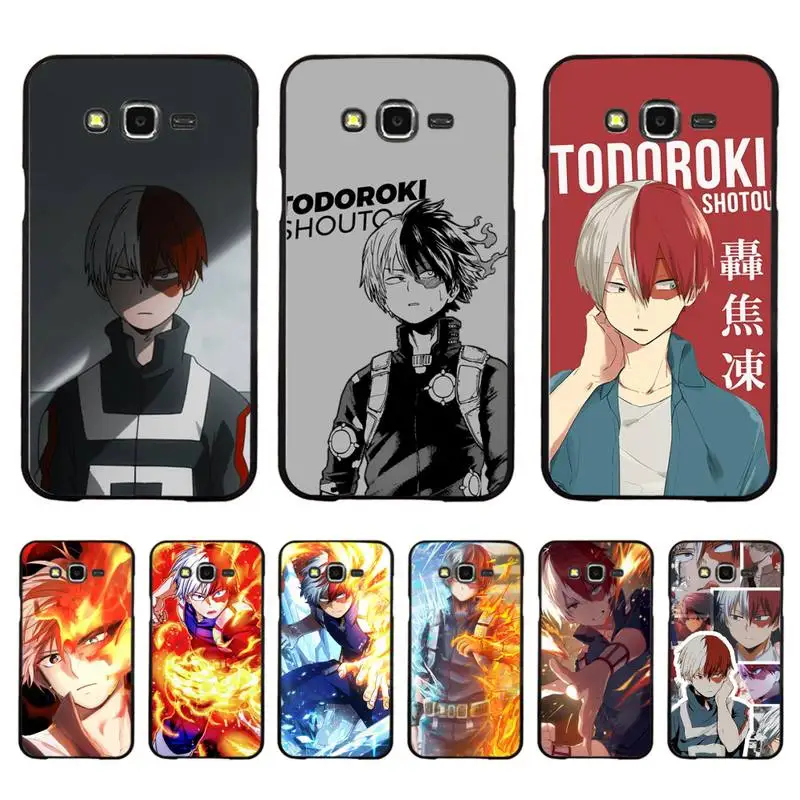 

Shoto Todoroki Phone Case For Samsung Galaxy J4plus J6 J5 J72016 J7prime for J7Core J6plus Coque