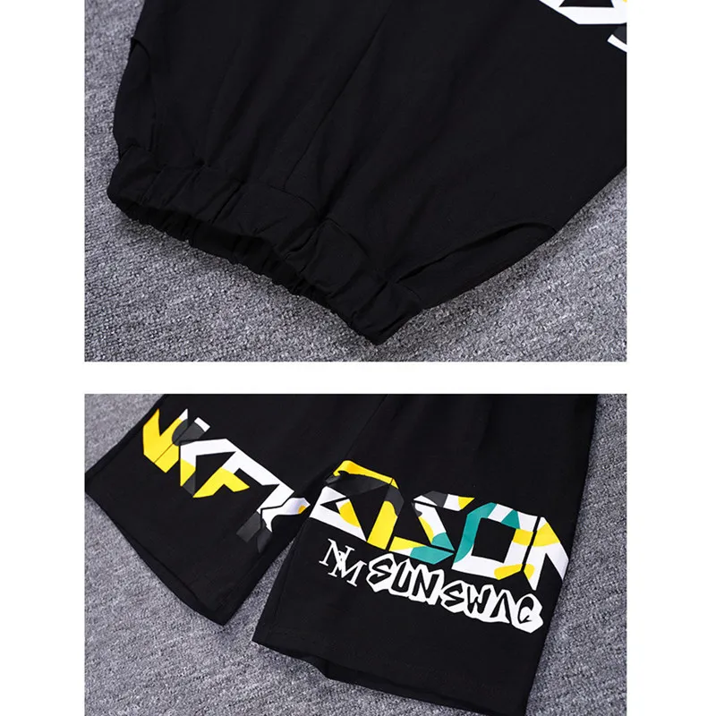 Футболка и шорты для мальчиков спортивный костюм детей 5 6 7 9 11 13 15 лет 2020 | Мать