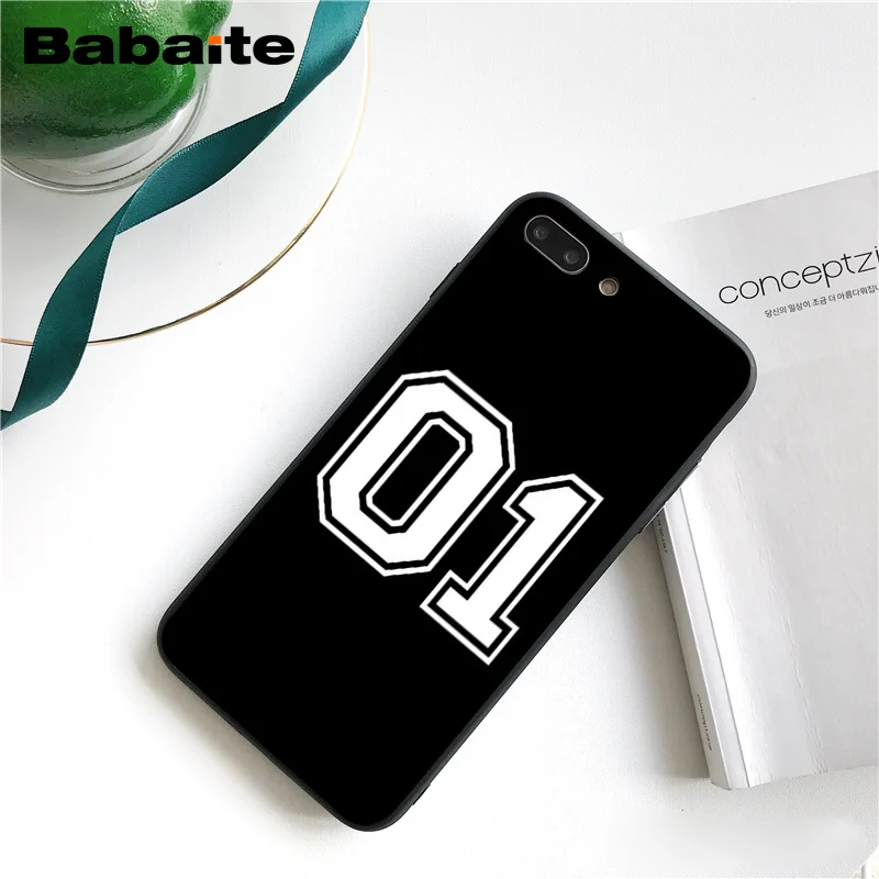 Babaite футбол счастливое число и буква чехол для телефона iphone 11 Pro 11Pro Max X XS MAX 6 6s 7 7plus 8 8Plus 5 5S SE XR