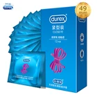 Презервативы Durex, плотно прилегающие презервативы из натурального латекса 49 мм, с дополнительной смазкой, интимные товары секс-игрушки для мужчин