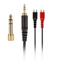 for sennheiser replacement cable hd25 hd25 1 hd265 hd535 hd545 hd560 hd565 hd580 hd600 hd650 headphones gold plated audio cable