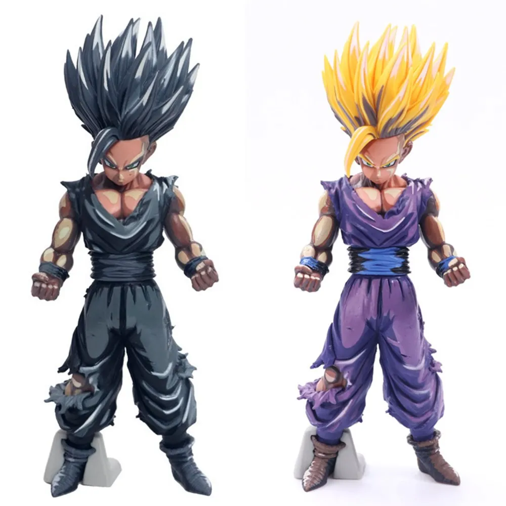 Bandai Dragon Ball Z Аниме фигурки Сын Гохан Manga модель Супер Saiyan фигурка героя Figma ПВХ
