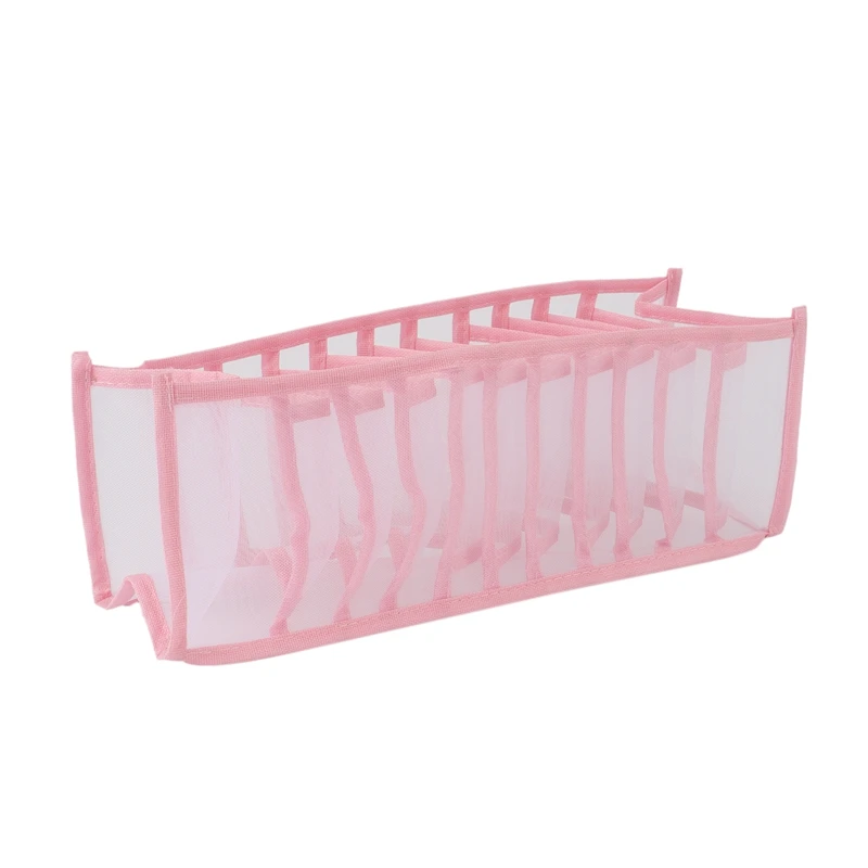 

Three Piece Drawer Storage Box, Underwear Storage Compartment Box, Mesh Storage Box, Suitable for Socks, Bra, Tie