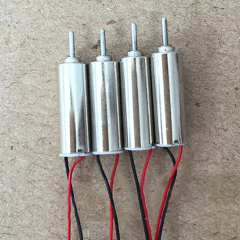 1PCS Long Wrie Micro Mini 412 Coreless Motor 4*12MM DC 1.5V-4.5V 3V 3.7V 60000RPM Ultra-high Speed RC Drone Quadcopter Model |