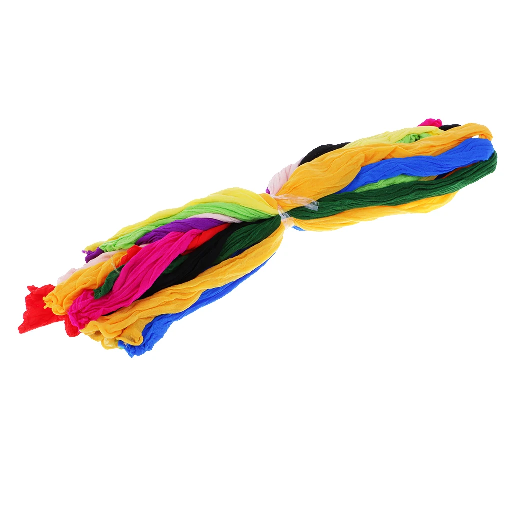 10x Multicolor Nylon Stocking Mesh Flower Making Arrangement Stamen Craft Artificial Silk Material For Home Wedding Decor | Дом и сад