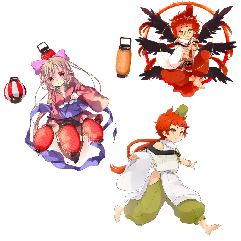 

Three Ratels CA52 YOKAI WIKI Waterproof Game stickers for car hood laptop gift Motocycle legendary monster Anime decals