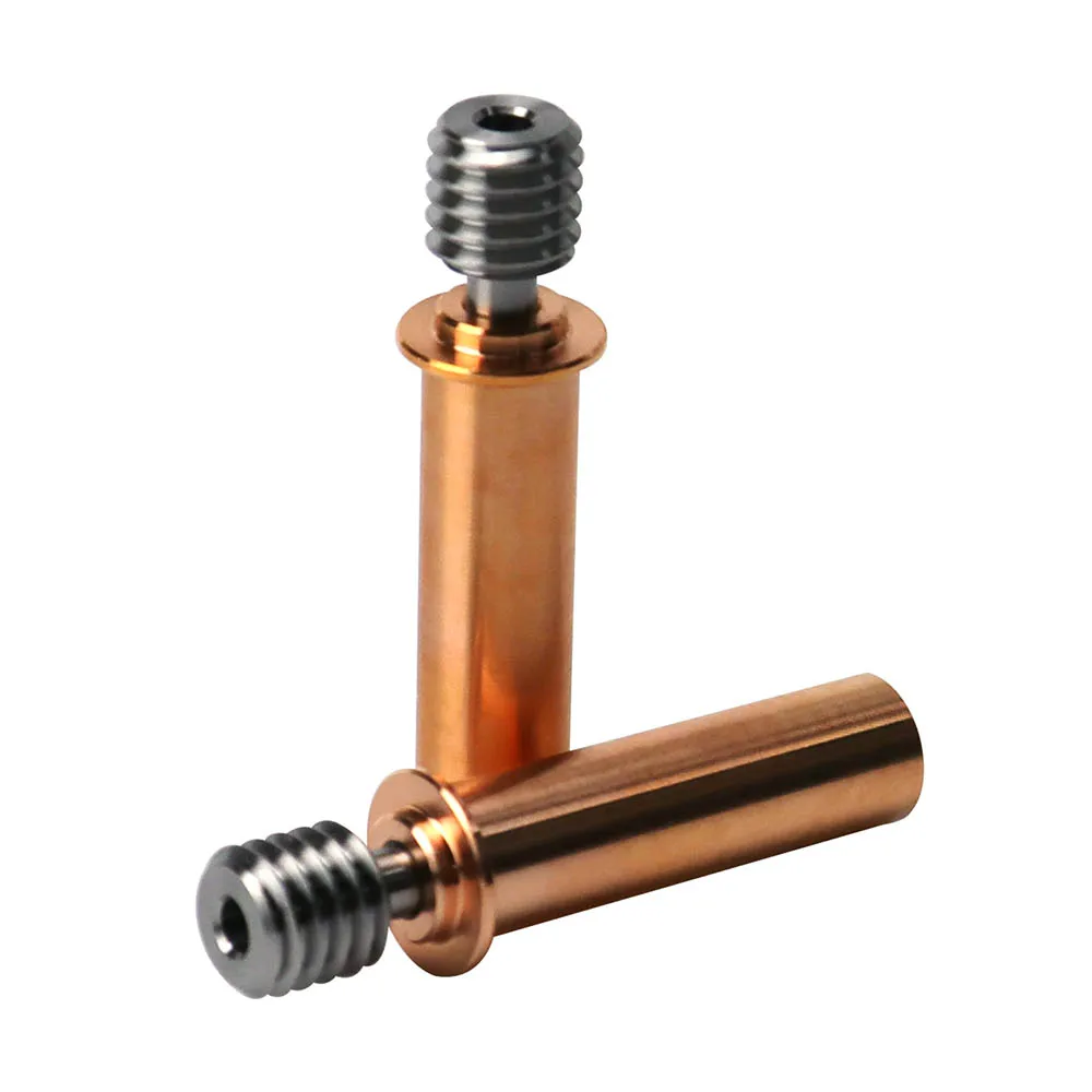 

3D Printer CR6 SE Bimetal Heatbreak Titanium AlloyTC4 Throat for CR-6 SE Hotend 1.75MM Filament Heat Break
