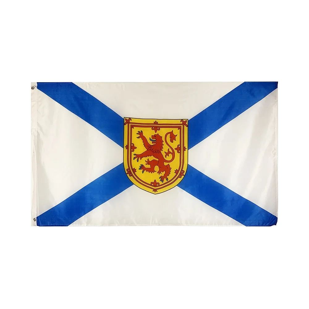 

90x150cm Canada Nova Scotia Flag Polyester Printed Canadian Province Flags for Decor