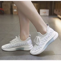 sneakers women running shoes comfortable breathable knitted female sports shoes lightweight outdoor casual footwears anti slip