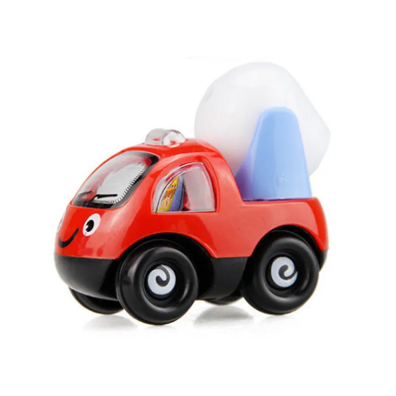 

Super Cute Mini Cartoon Cars Engineering vehicles Random Color warrior car combination Toys Lovely Gift for Baby Boys and Girls